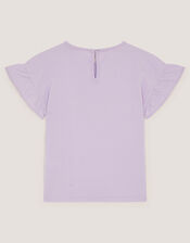 Monsoon x My Little Pony Embroidered T-Shirt, Purple (LILAC), large