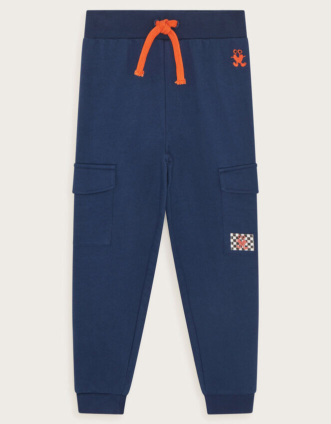 Heavy Weight Cargo Joggers, Blue (NAVY), large