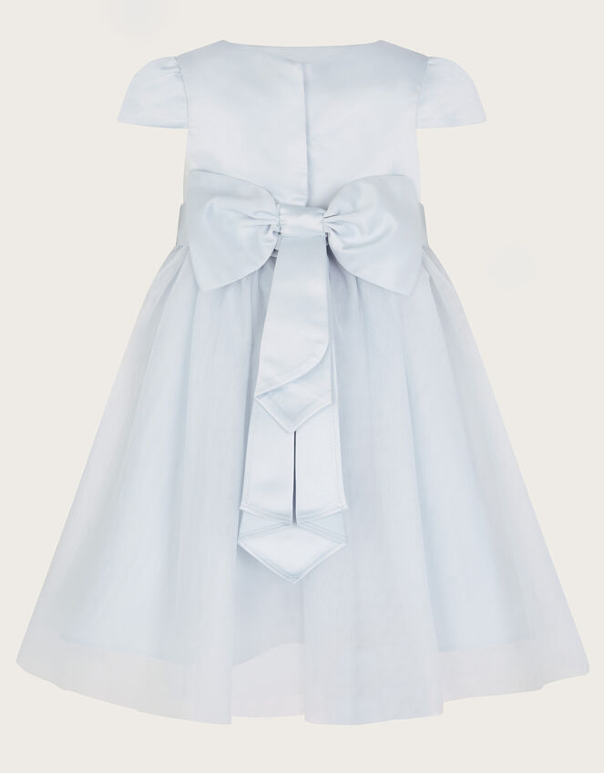 Baby Tulle Bridesmaid Dress, Blue (PALE BLUE), large