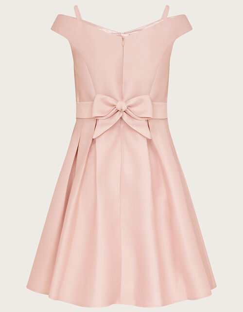 Bardot Duchess Twill Prom Dress, Pink (PINK), large