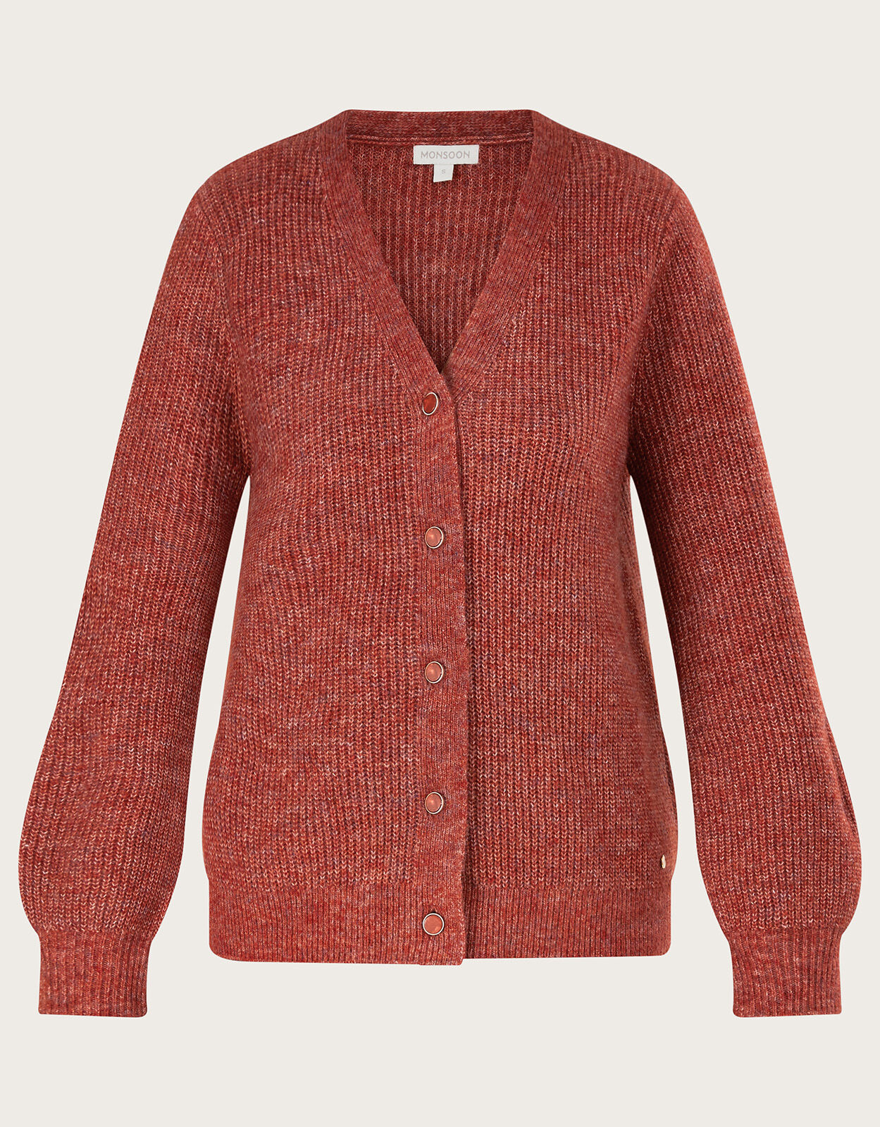 Rust red cardigan online