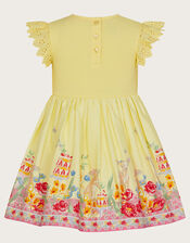 Baby 2-in-1 Tea Dress, Yellow (YELLOW), large