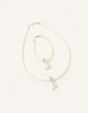 Sparkle Encased Unicorn Jewellery Set, , large