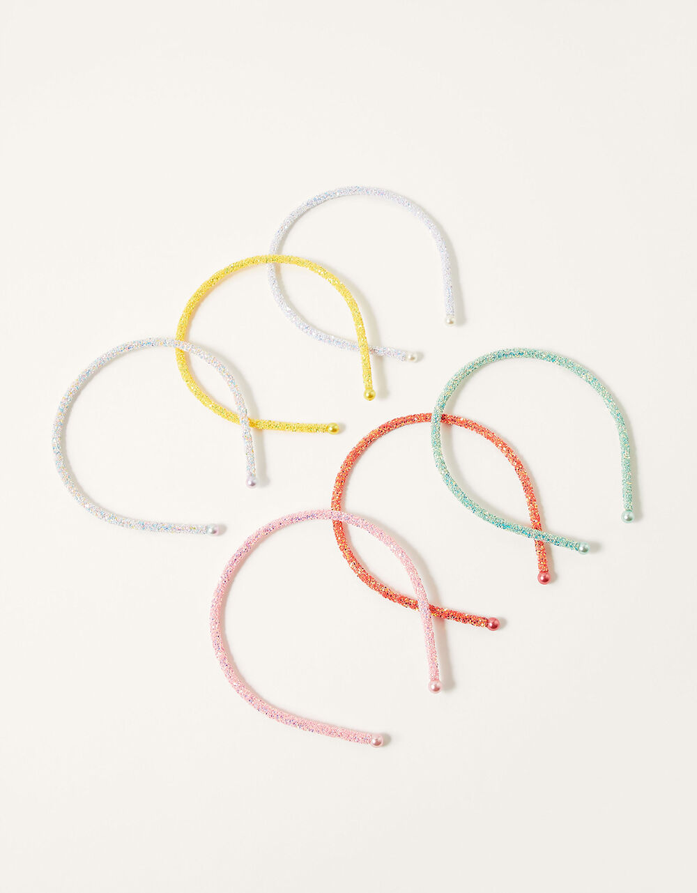 Children Children's Accessories | Rainbow Glitter Headband Multipack - ZY65704
