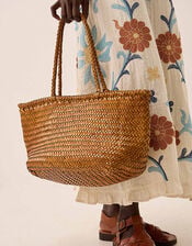 Ellyla Amora Woven Leather Tote Bag, , large