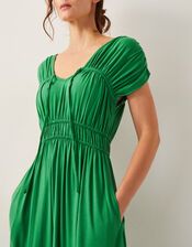 Jennifer Jersey Maxi Dress, Green (GREEN), large
