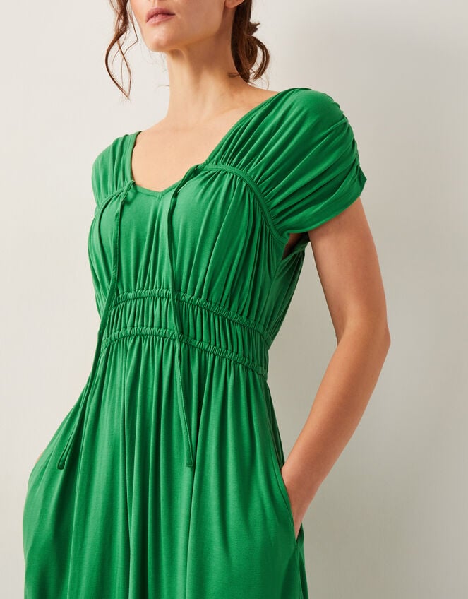 Jennifer Jersey Maxi Dress, Green (GREEN), large