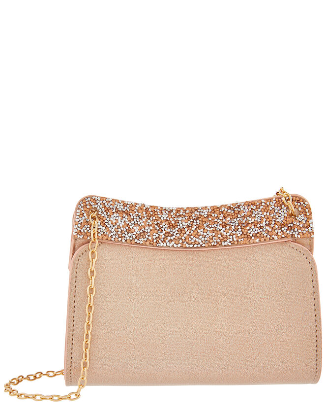 Metallic Bag with Chain, , large