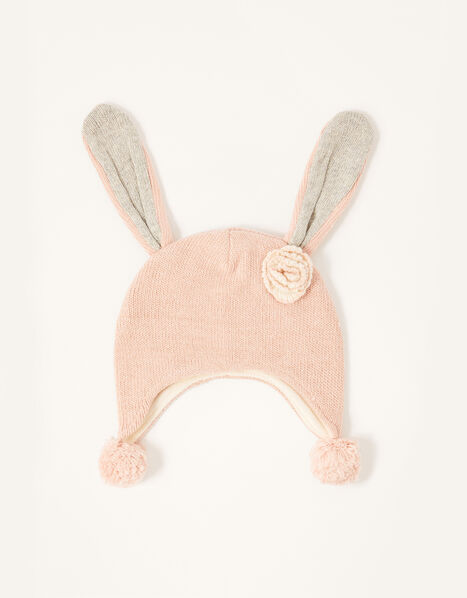 Baby Ellie Floppy Bunny Hat Pink, Pink (PINK), large