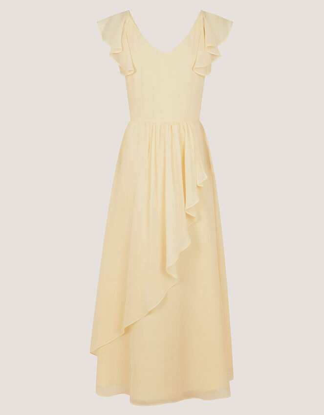 Indi Tie-Back Prom Dress, Yellow (LEMON), large