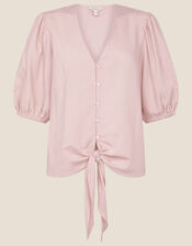 Balloon Sleeve Blouse , Pink (PINK), large
