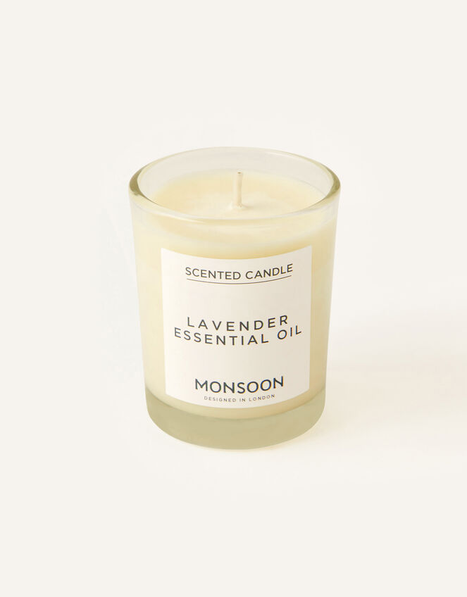 Small Lavender Scented Candle Candles & Home Fragrance Monsoon UK.