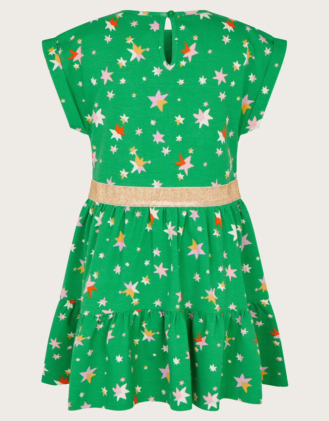 Stacey Star Dress, Green (GREEN), large
