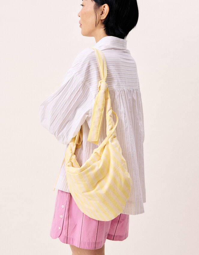 FRNCH Matira Adjustable Stripe Bag, , large