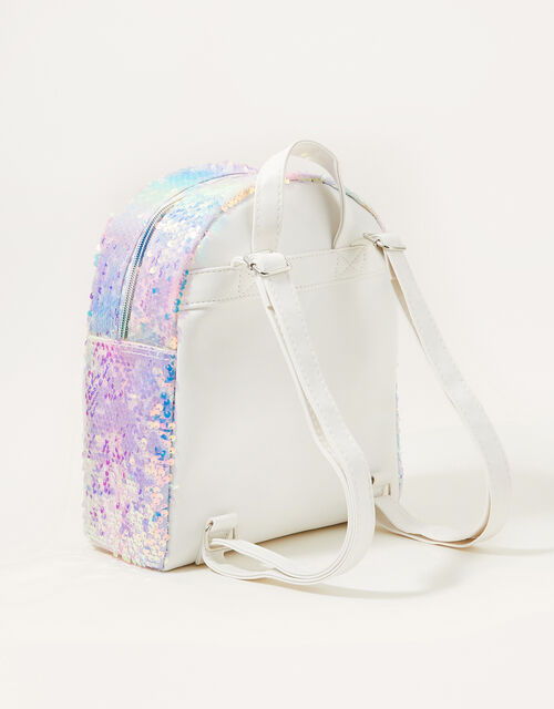 Jazzy Rainbow Unicorn Backpack, , large