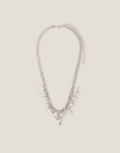 Statement Diamanté Necklace, , large