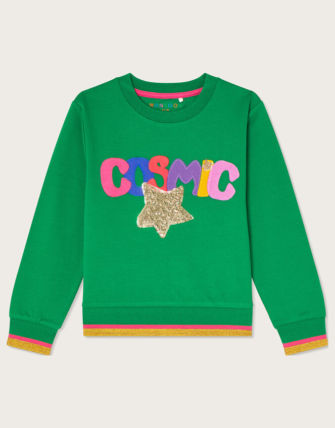 Cosmic Sweater, Green (GREEN), large