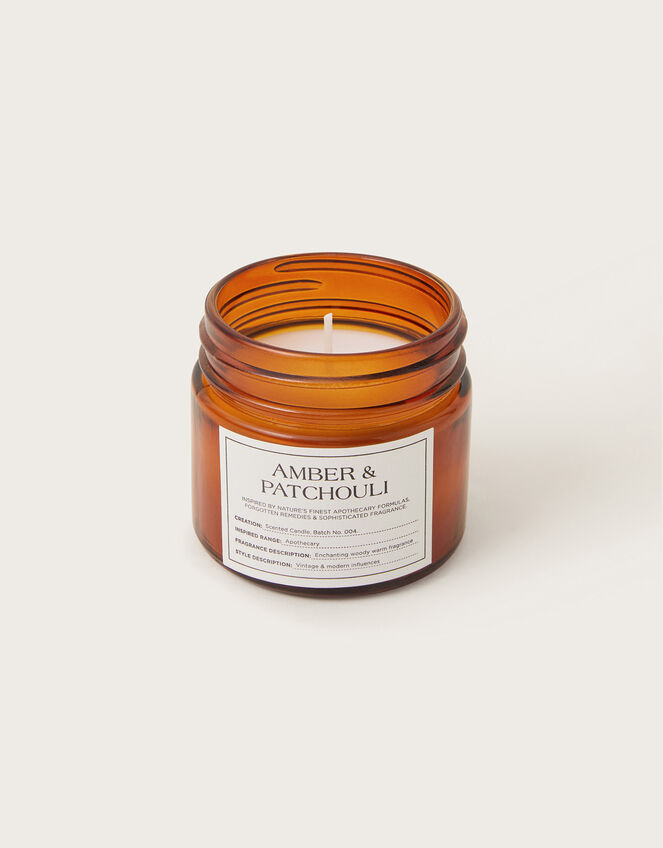 Amber Patchouli Jar Candle, , large