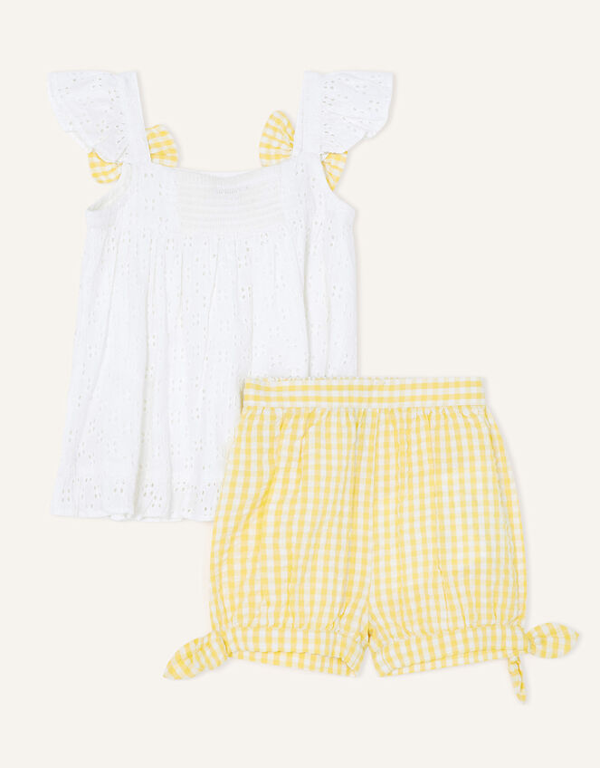 Baby Broderie Set, Yellow (YELLOW), large