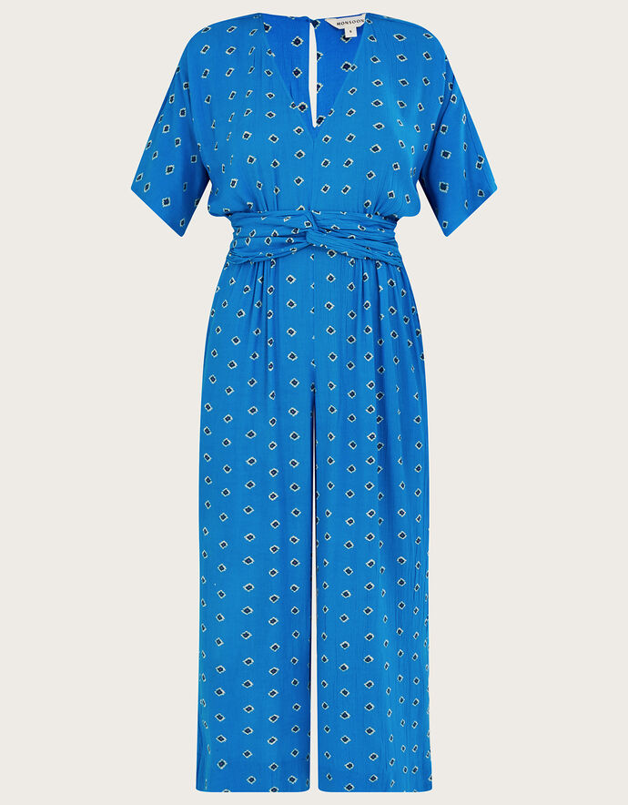 Diamanté Trimmed Jumpsuit