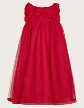 Baby Fiona 3D Swing Dress, Red (RED), large