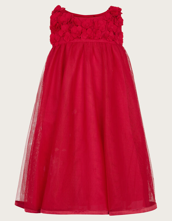 Baby Fiona 3D Swing Dress, Red (RED), large
