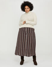 Christy Cowl Neck Knit Jumper, Ivory (IVORY), large