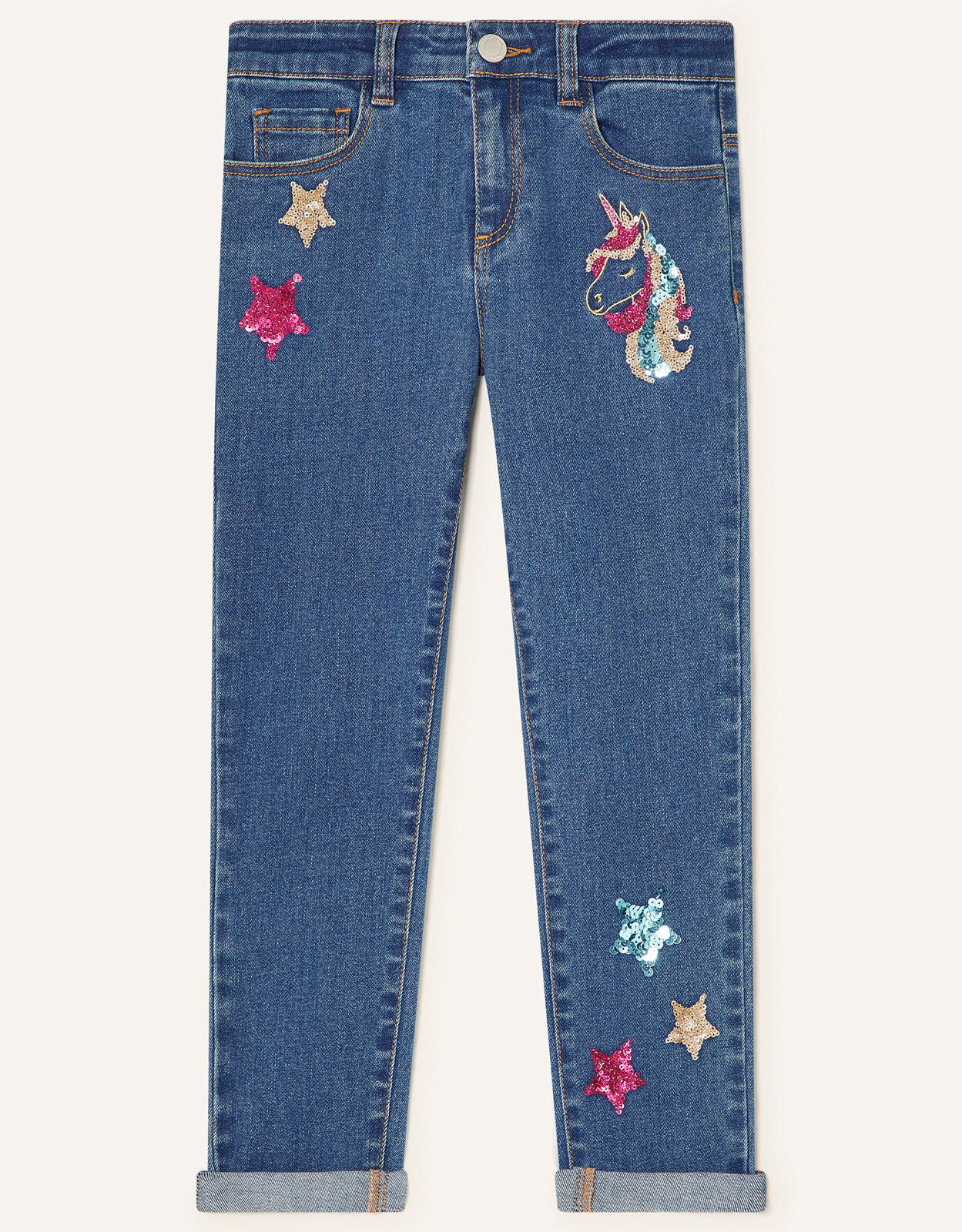 Girls sparkly shop jeans