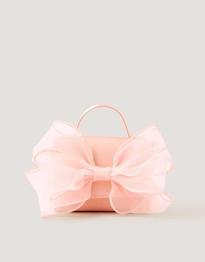 Organza Bow Bag, Pink (PINK), large