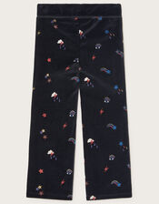 Cosmic Velour Joggers, Black (BLACK), large