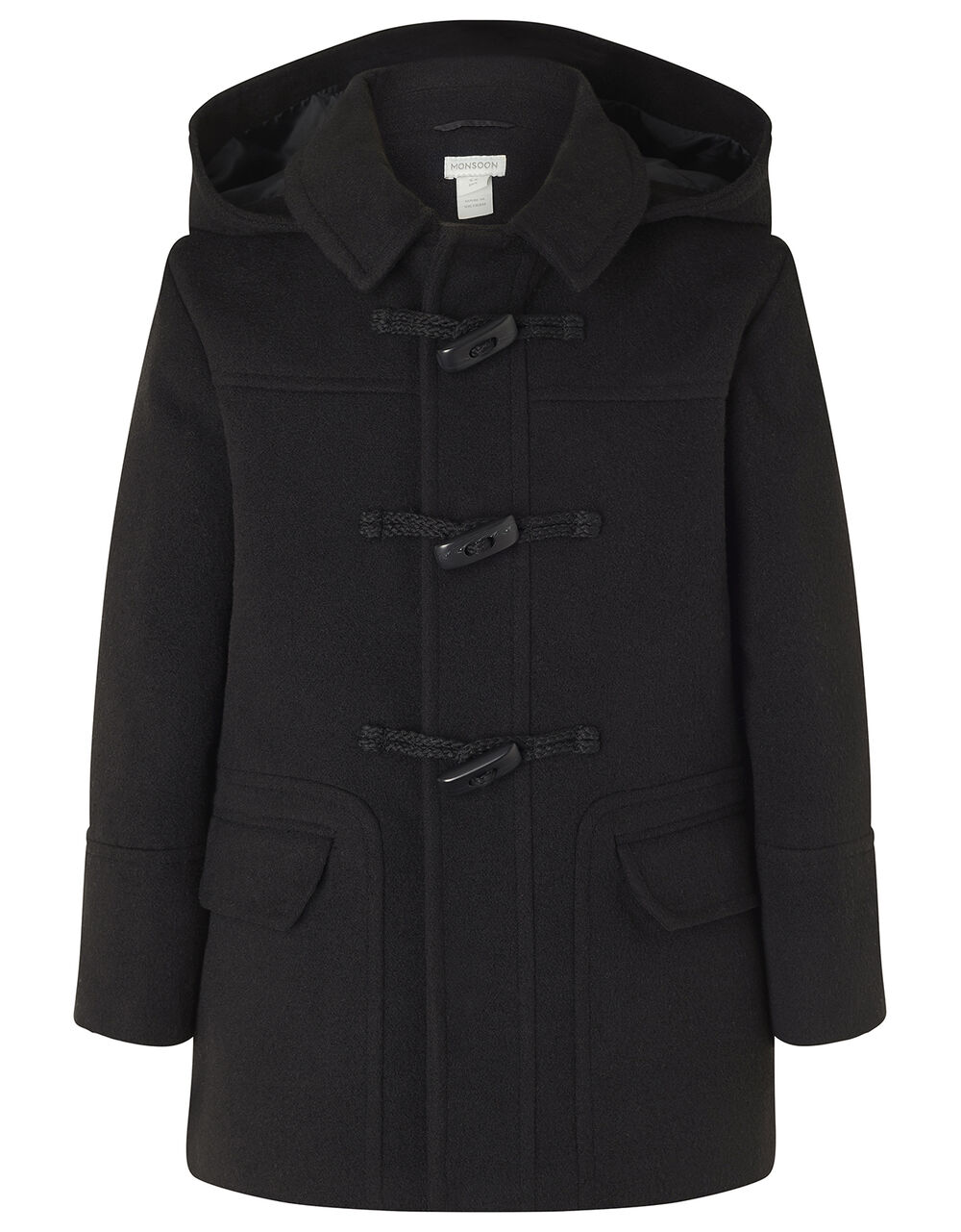 Duffle Coat Black Boys' Coats & Jackets Monsoon UK.