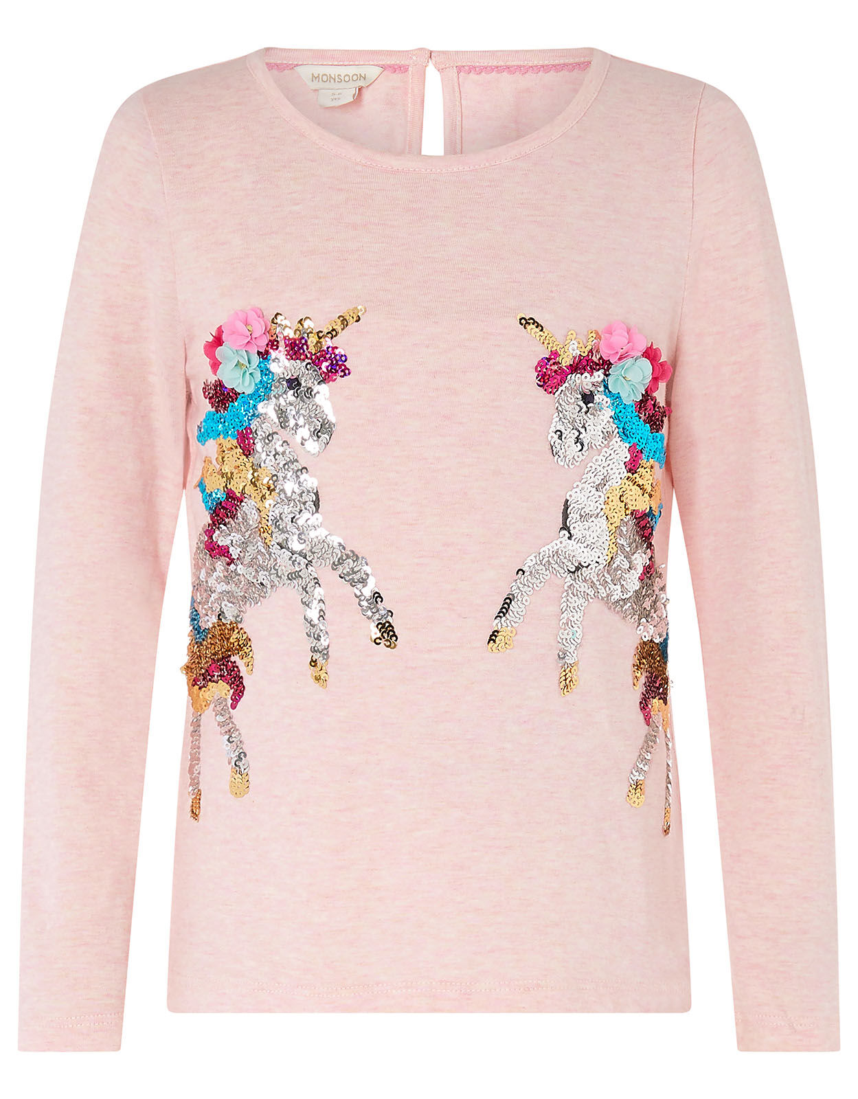 Girls Emoji Emoticons Unicorn FACE TEE Tops Fur Fluffy Sequin Tunic New Age 3-10 Years