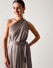 Thea Multiway Bridesmaid Dress, Mink (MINK), large