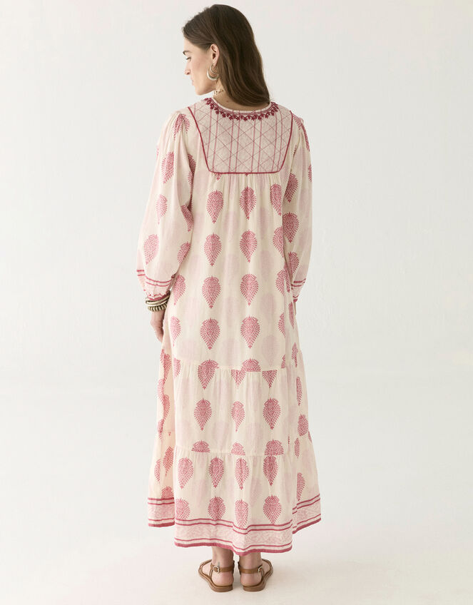 Maison Hotel Layla Print Midi Dress, Pink (PINK), large