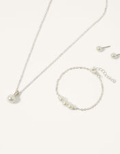 Bridesmaid Pearl Jewellery Set, , large