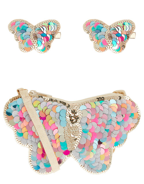 Flutter Sequin Butterfly Accessory Set, , large