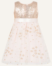 Baby Daisy Sequin Dress, Pink (PINK), large