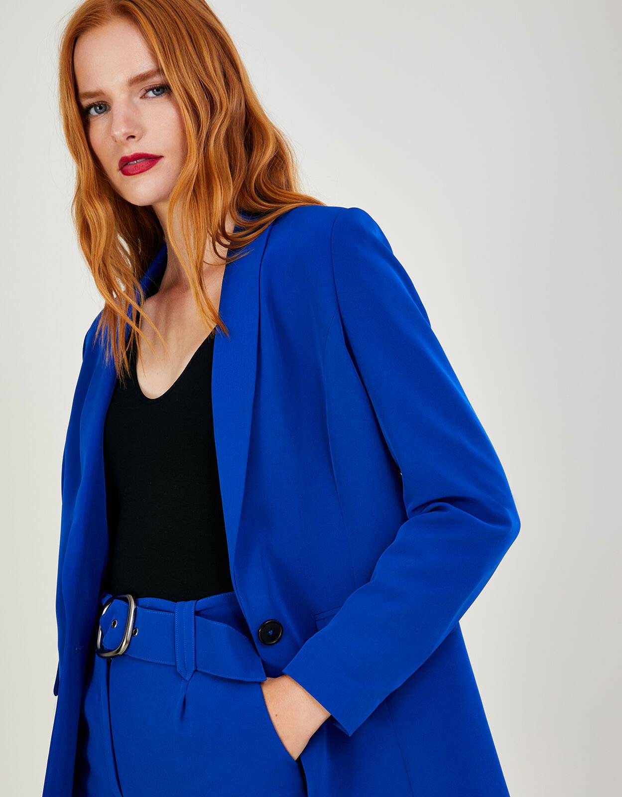 Cobalt sales blue blazers