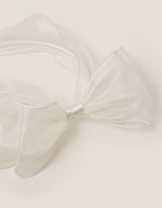 Organza Bow Headband, , large