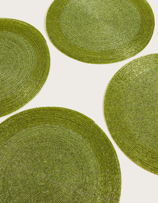 Large Beaded Placemats 4 Pack, , large