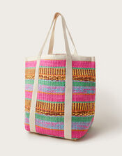 Woven Tote Bag, , large