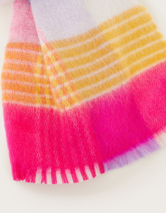 Check Blanket Scarf, , large