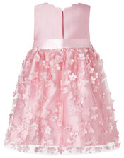 3D Flower Dress, Pink (DUSKY PINK), large