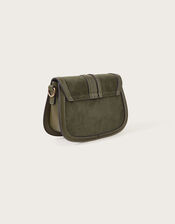 Cord Saddle Cross-Body Bag, , large