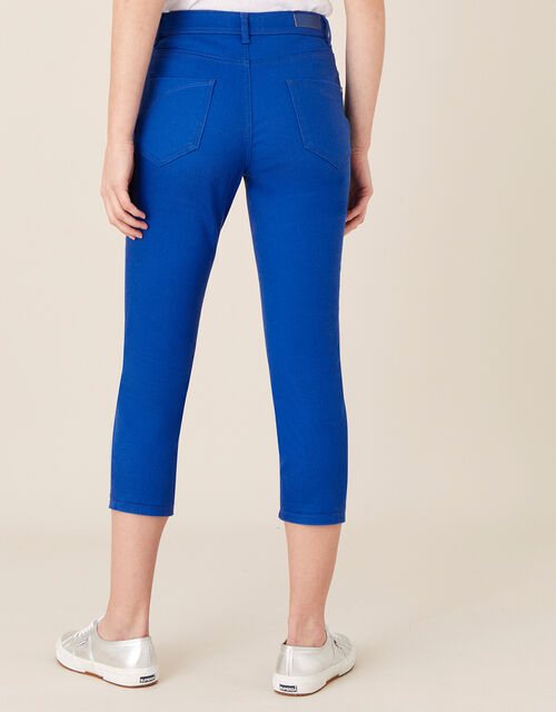 Idabella Cropped Jeans, Blue (COBALT), large