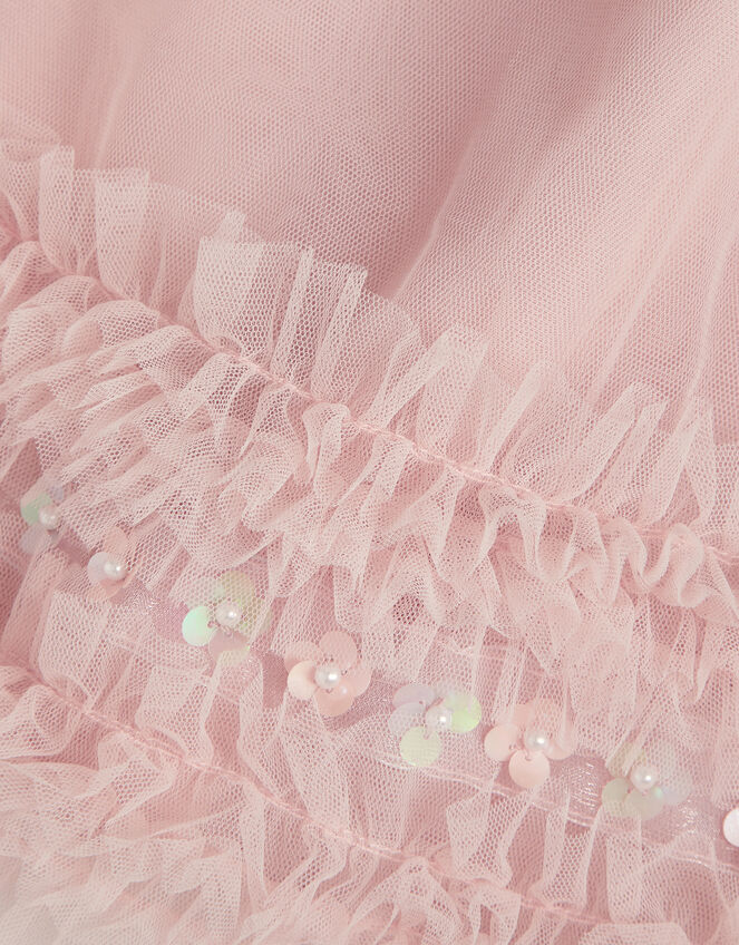Carolyn Embellished Ruffle Skirt, Pink (PINK), large