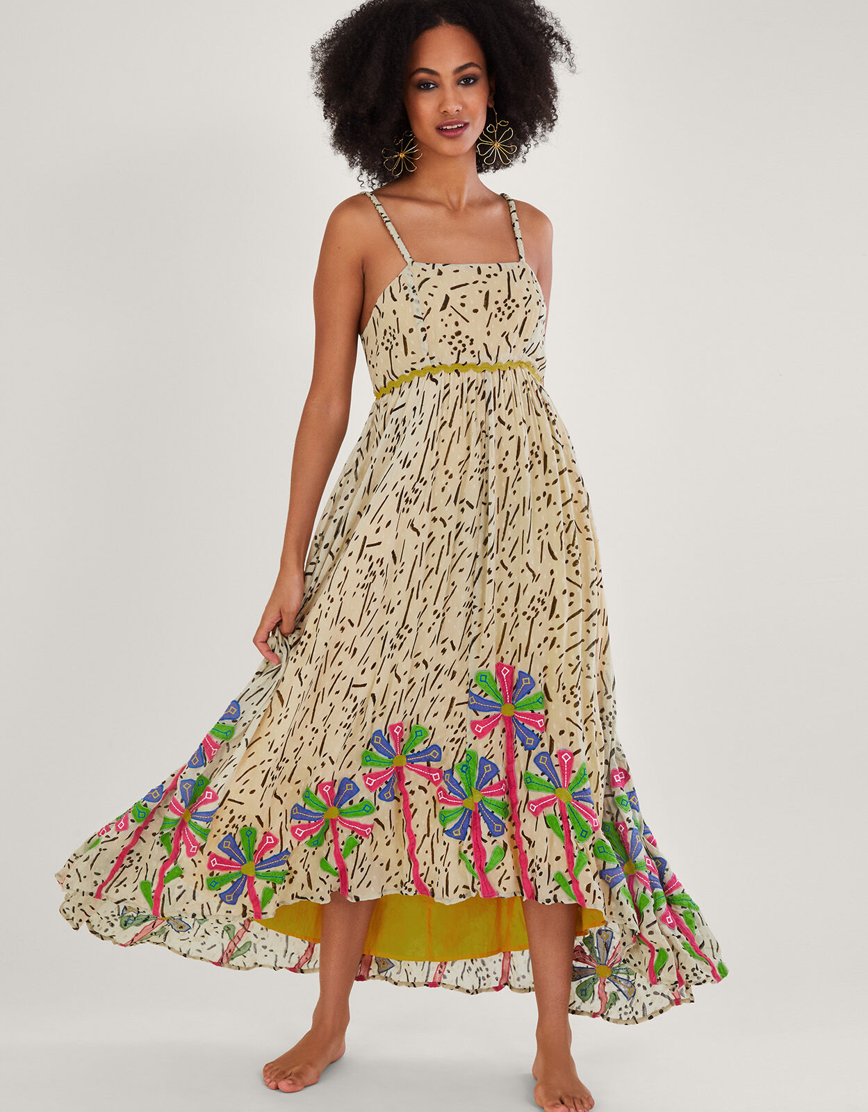 Long handkerchief hotsell dress