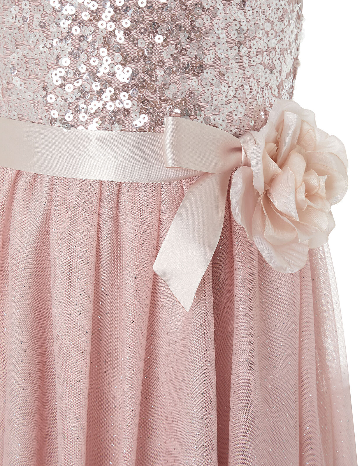Monsoon pink truth sequin maxi dress cheap