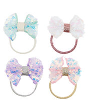 Sequin Fun Bow Hairbands, , large