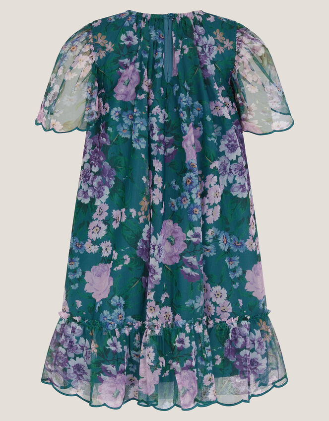 Wildflower Swing Dress, Teal (TEAL), large